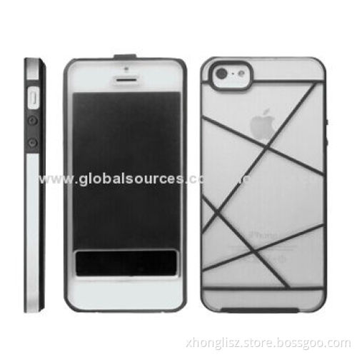 Hot Super Design Clear Full Cover PC Cases for iPhone 5/5S, OEM and ODM Orders Welcomed